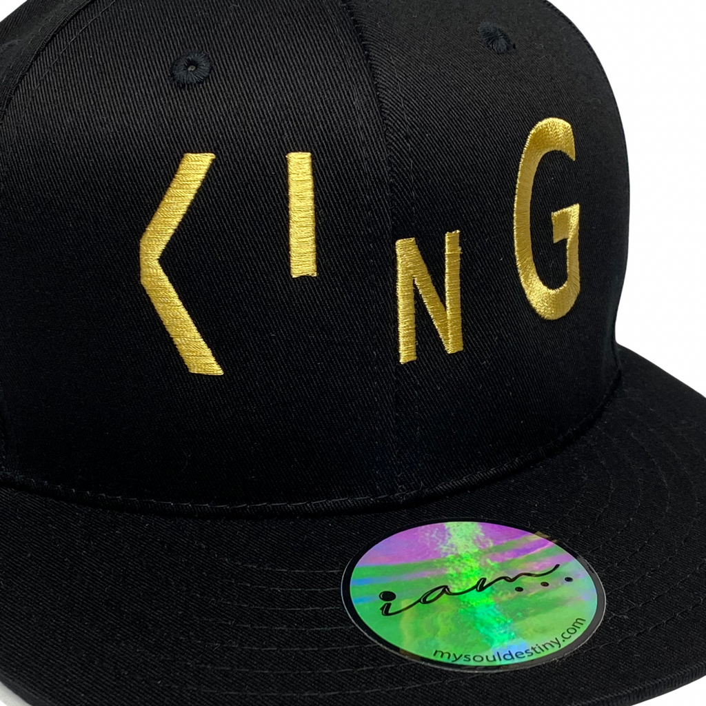 ' KiNG ' Flat Brim Hat
