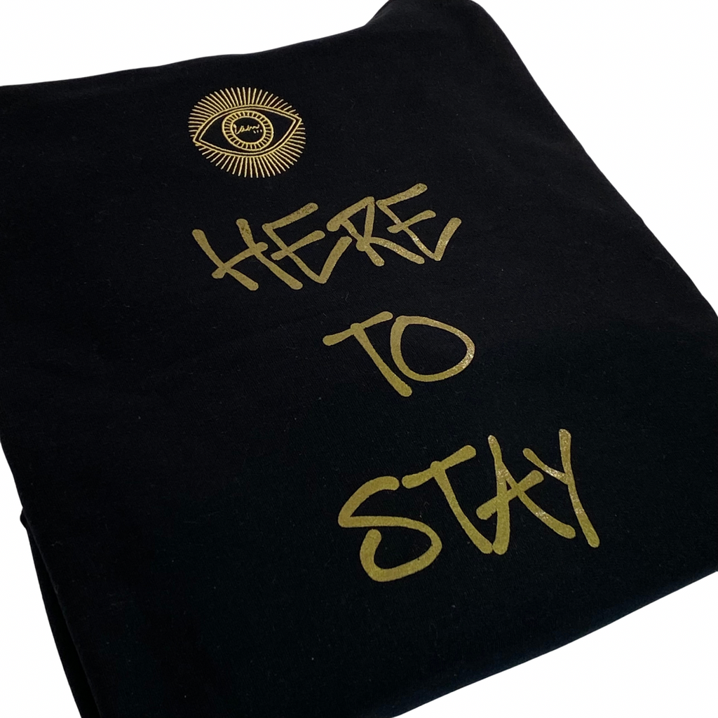 ' HERE TO STAY ' Pullover Hoodie