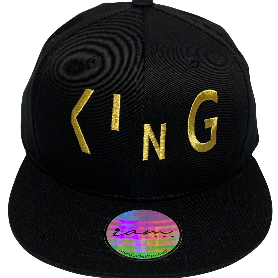 ' KiNG ' Flat Brim Hat